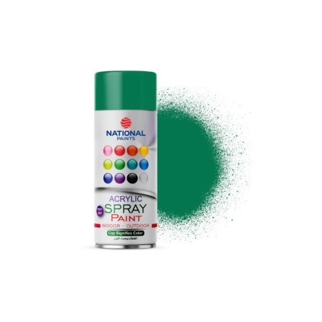 SPRAY PAINT NATIONA  GREEN