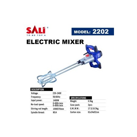 درل خلط مروحتين SALI 1400W