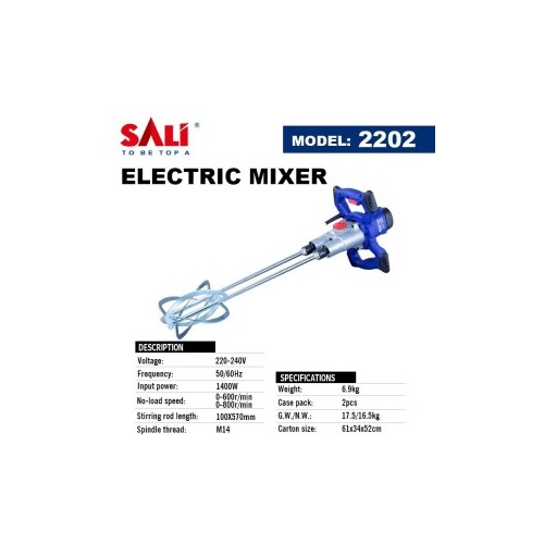 ELECTRIC MIXER 1400W SALI