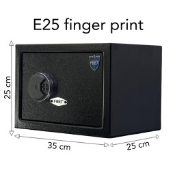 Safe E25 – finger print 25*35*25 cm