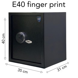 Safe E40 – finger print 31*35*40 cm