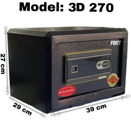 Fire-resistant safe 3D 270 Size:39*29*27