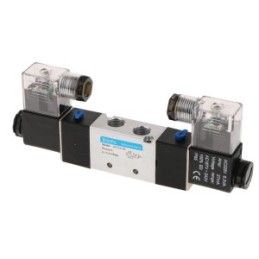 Solenoid valve douple coile  1/2" 5/3 CENTER CLOSE