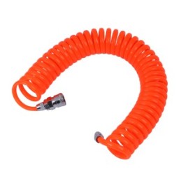 SPRING AIR HOSE WITH CUPLING 5M*8MM