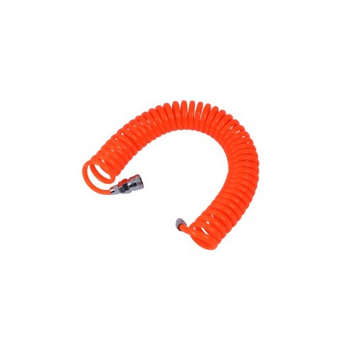 SPRING AIR HOSE WITH CUPLING 5M*8MM