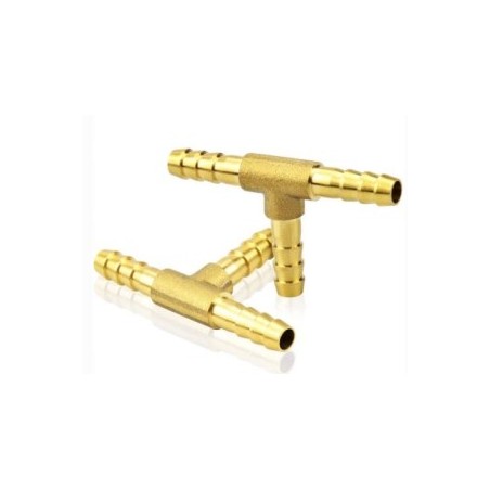 BRASS TEE Tupe 6 mm