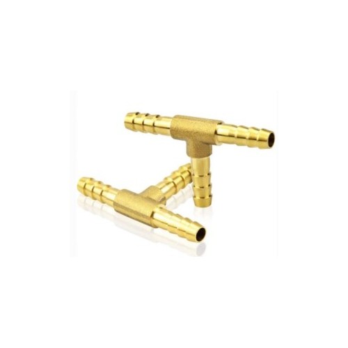 BRASS TEE Tupe 6 mm