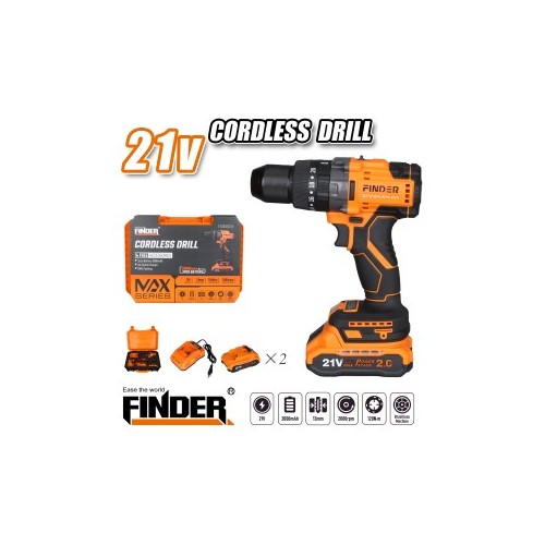 درل شحن FINDER 21V/2.0A/120N/13MM