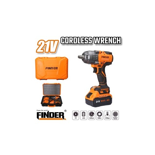 درل فك وتركيب 1/2" FINDER 21V/4.0A/850N