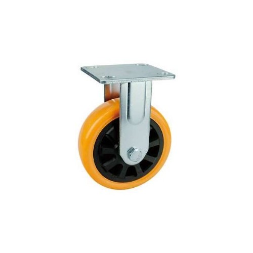 ORANGE PP CASTER SWIVEL FIX 3"