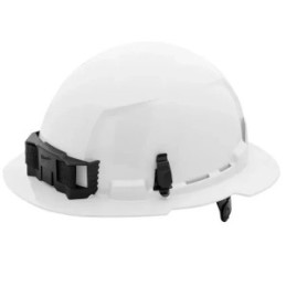 Front Brim Hard Hats with 4-Point Ratcheting Suspension