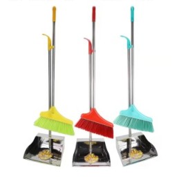 Longhandle Dustpan and Broom