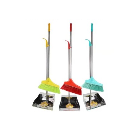 Longhandle Dustpan and Broom