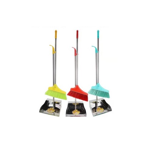 Longhandle Dustpan and Broom