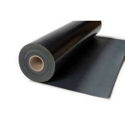 RUBBER MAT 2 MM BLACK / KILO