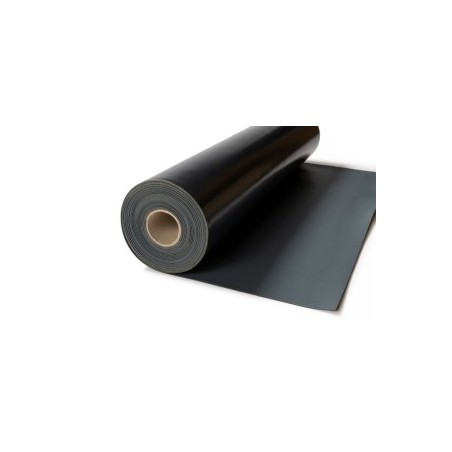 RUBBER MAT 2 MM BLACK / KILO