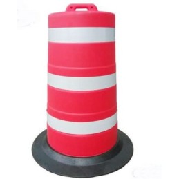 Road Safety Plastic Traffic Barrier Drum