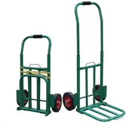 Trolleys Large Folding Trolley GREEN