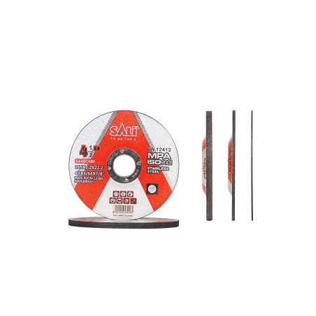 GRANDING DISC 4.5" 6MM STANLES STEEL SALI