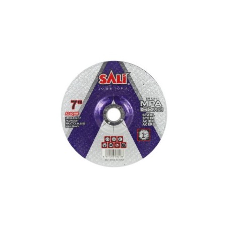 GRANDING DISC 7" 6MM SALI