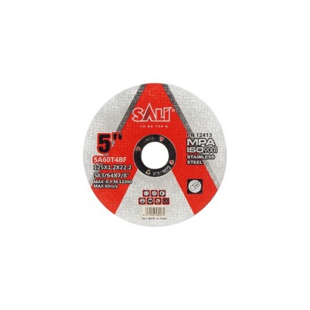 GRANDING DISC 5" 6 MM STANLES STEEL