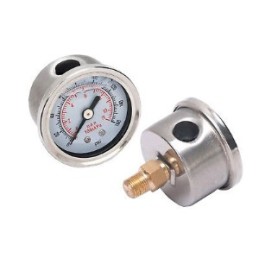 Vaccum Gauge 1/2" brass