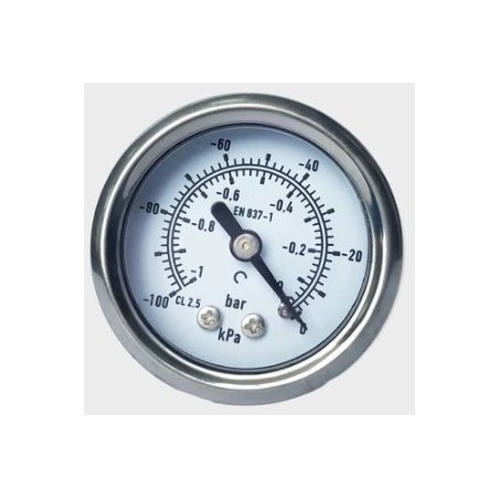 Vaccum Gauge 1/2" Stainless Steel