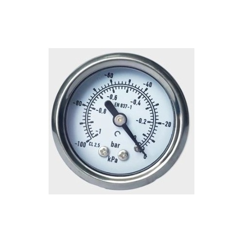 Vaccum Gauge 1/2" Stainless Steel