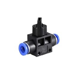 Air Flow Control Valve with Push-to-Connect Fitting 6* 6 MM