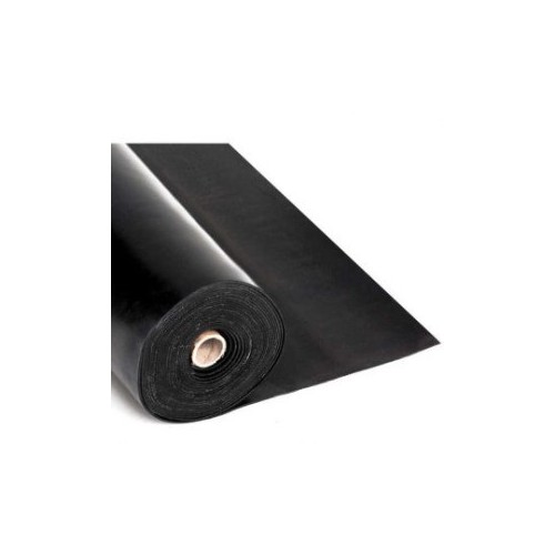 RUBBER MAT 12 MM BLACK / KILO