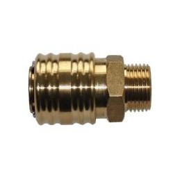 Couplings with male thread 1/4"