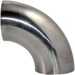 SS WELD ELBOW 63MM 2 1/2"