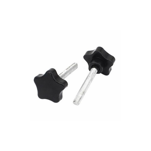 Star Hand Knob Tightening Screws 8 mm male