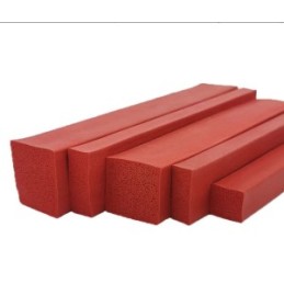 Styrofoam strips red  50*5 / METER