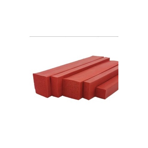 Styrofoam strips red  10*8 / METER