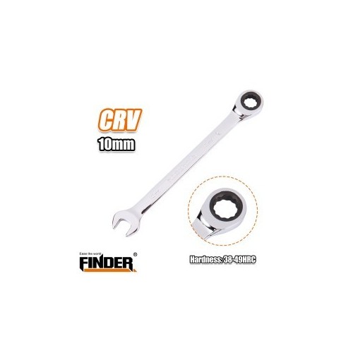 RATCHET COMINATION WRENCH 10MM FINDER