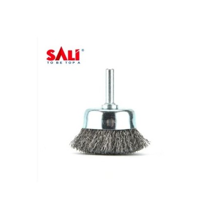 Steel wire cup brush with shank 2" SALI