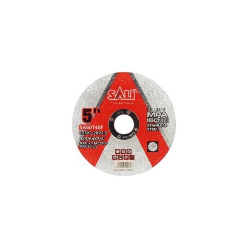 CUTTING DISC 5"  1.2*125*22.2 SALI STANLES STEEL
