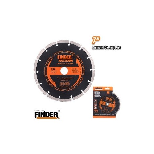 DIAMOND CUTTING DISC 7" FINDER