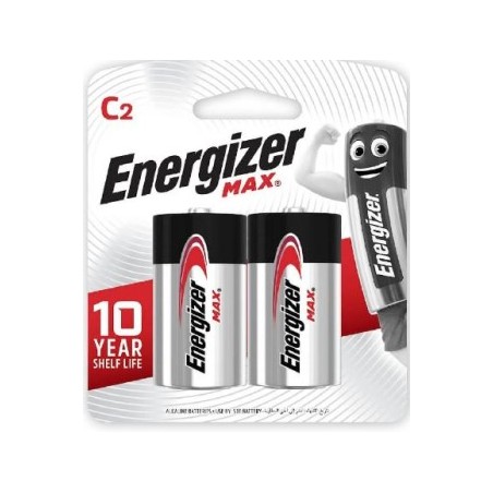 بطارية حجم C نوع ENERGIZER كرت2 ماكس