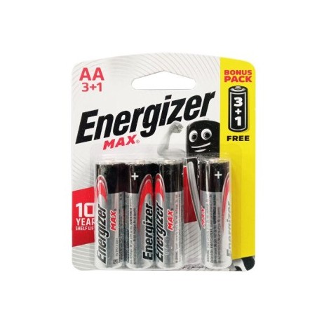 بطارية قلم AA نوع ENERGIZER كرت4 ماكس