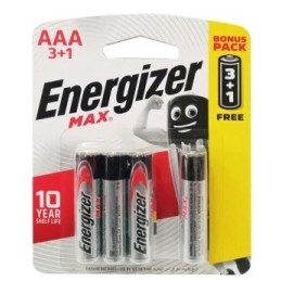 بطارية ريموت AAA نوع ENERGIZER ماكس كرت4