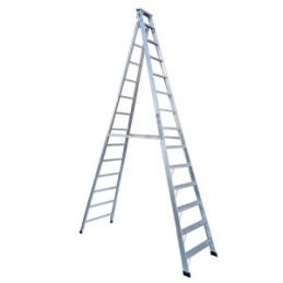 LADDER 14 STEPS 4.6 METRES WORKMAN