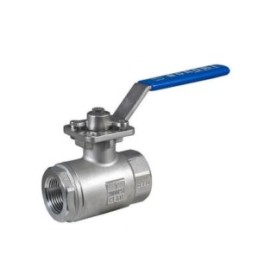 SS BALL VALVE 3/4" 2PCS