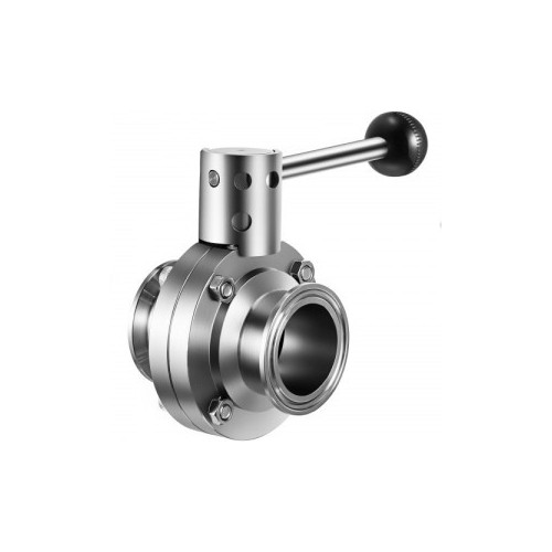 SS FERRULE BUTTERFLY VALVE   2" 51MM