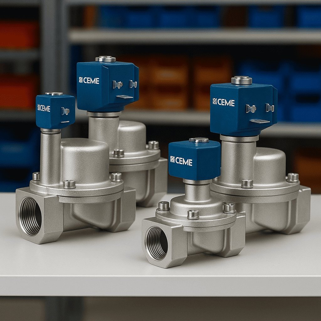 Solenoid for steam 2" CEME NO-9019 - Image 2
