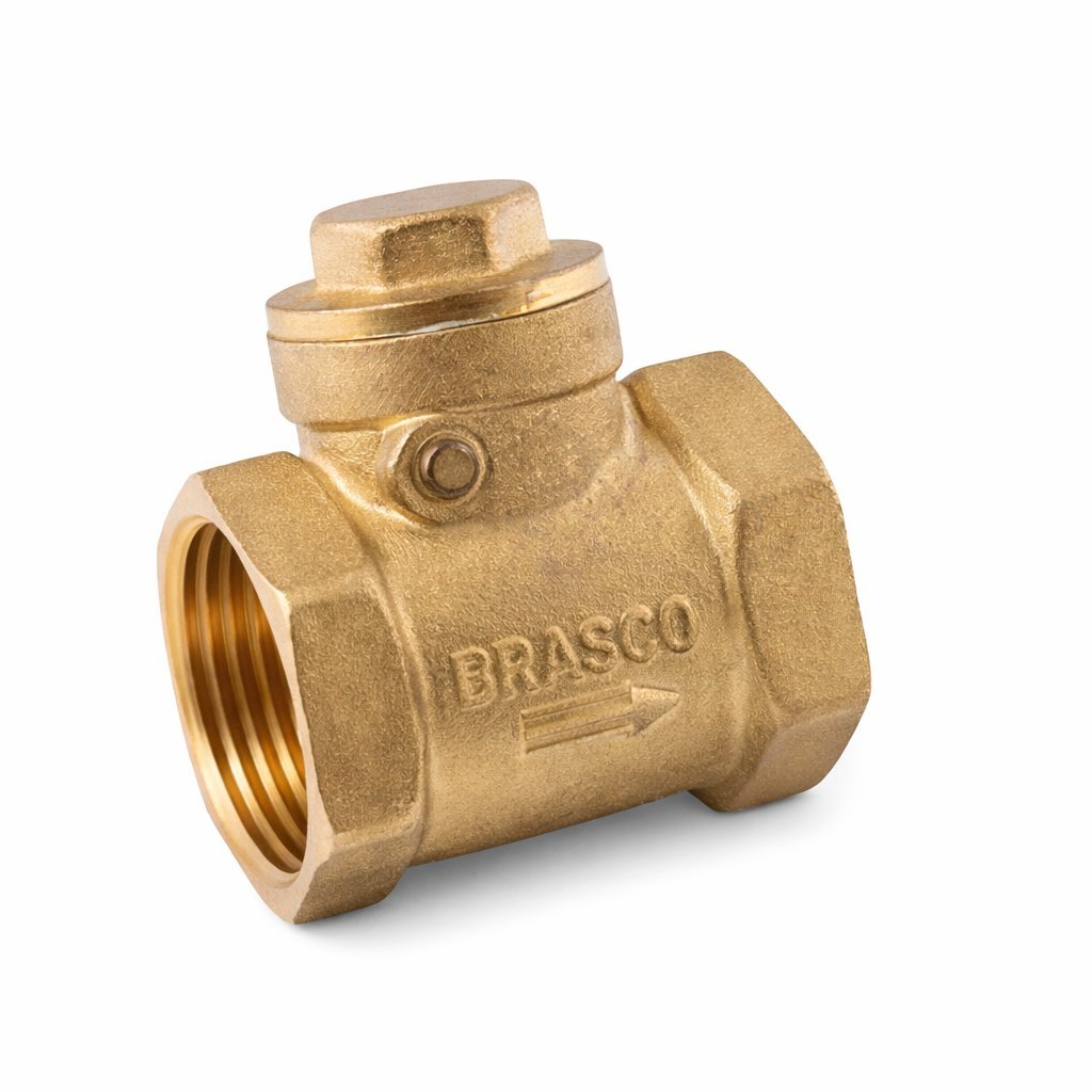 رداد لسان نحاس 1" BRASSCO