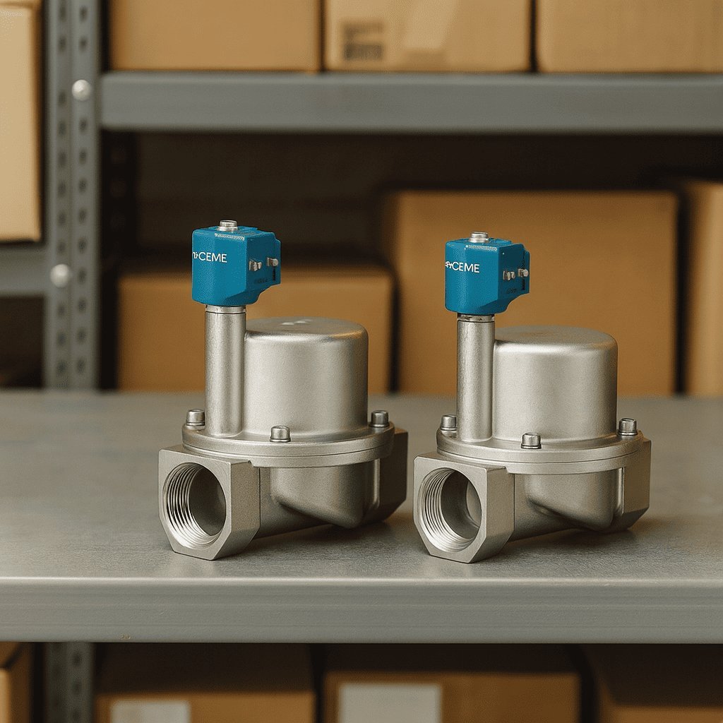 Solenoid CEME NO-9018 FOR STEAM 11/2" - Image 2