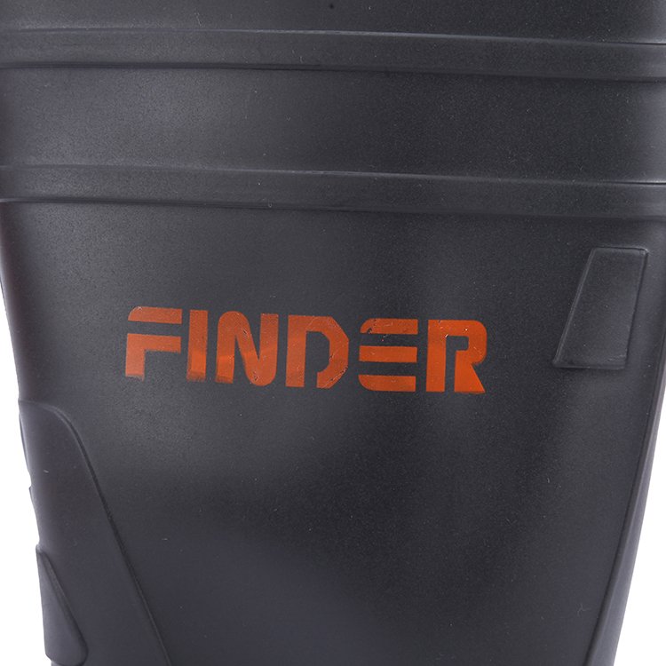 جزمة عمل اسود مع واقي مقاس 46  FINDER - صورة 1