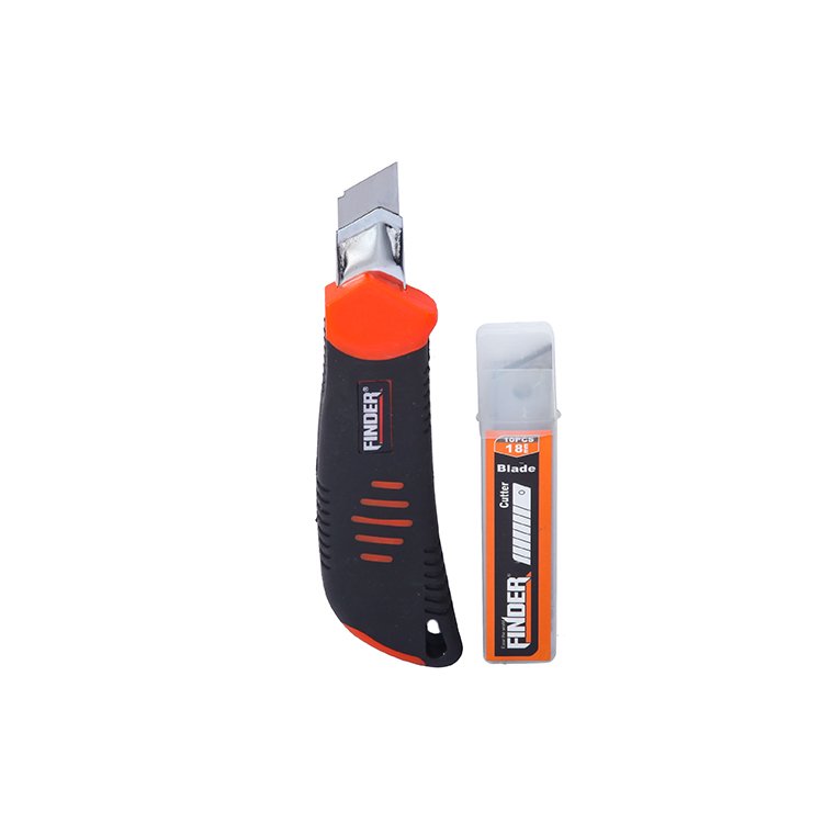 Finder 18mm Heavy-Duty Snap-Off Utility Knife with Spare Blades - Image 5